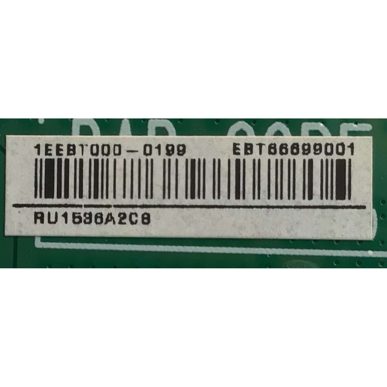 KIT DE TARJETAS PARA TV LG / NUMERO DE PARTE MAIN EBT66699001 / EAX69462005 / EAX69462005(1.0) / FUENTE EAY65895552 / 65895552 / LGP86NT-21U1 / 3PCR02852B / EPCD31CB1B / T-CON 6102B / 6871L-6102B / 6870C-0834A / PANEL NC860TQF- AAKH1 / MODELO 86UP8770PUA - Imagen 7